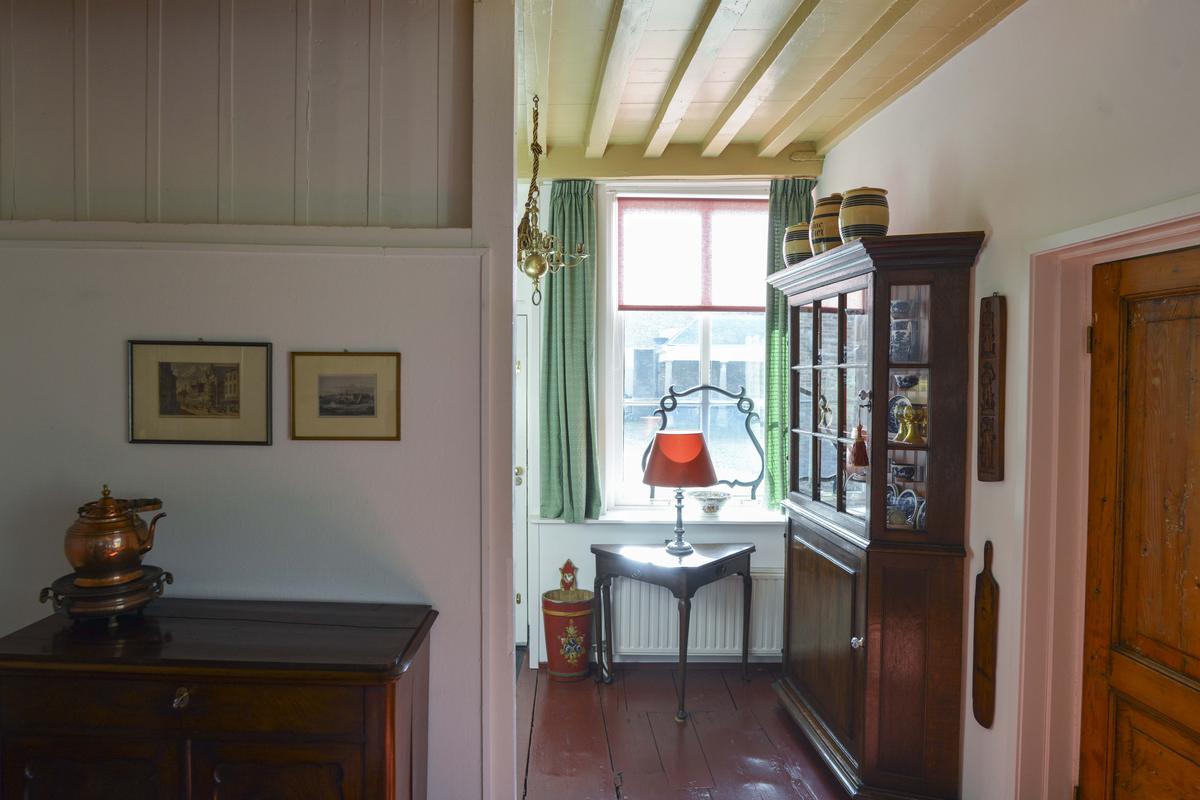 Slaapkamer van De Kleine Steur onder de oude kap